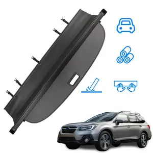 car accessories 2023 2024 ODM OEM Car Accessories Interior Decorative rear trunk cargo cover for SUBARU OUTBACK 2015-2019 Bopar Parcel Shelf