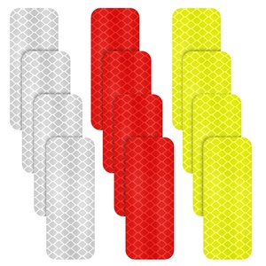 Autocollants de sécurité réfléchissants prismatiques EGP à haute visibilité nocturne, autocollants adhésifs imperméables - Product Image 1