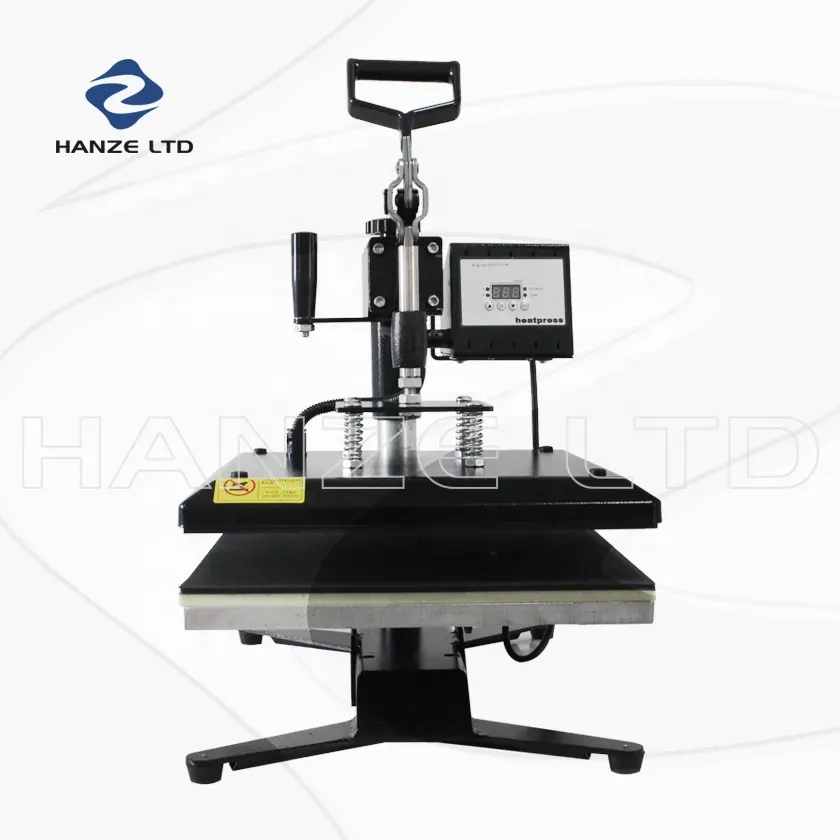 16x20Inchswing away press for t shirt digital heat press printing machine HTM-CK3805B