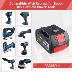 Batería de Repuesto OEM ODM de 18V, 5Ah, 6Ah, 9Ah, Batería de Iones de Litio para Herramientas Inalámbricas - Product Image 4