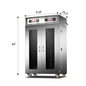 Máquina de secado de frutas de 30 capas, máquina de secado de frutas y verduras <span class=keywords><strong>industrial</strong></span>, deshidratador para carne - Product Image 5