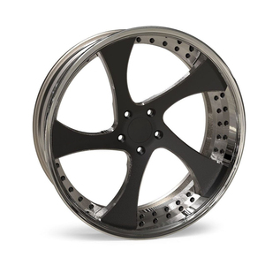 ล้อ RCSR 6x5.5 5x120 5x112 5x127 5x114.3 แบบกำหนดเอง ขนาด 22 24 28 26 นิ้ว ขอบโครเมียม 24x14 สำหรับ <span class=keywords><strong>Porsche</strong></span> 911 718 - Product Image 3