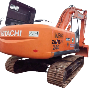 รถขุดดินระบบไฮดรอลิก24ตันรถขุดตีนตะขาบ Zx200 Zx240 Zx230 ZAXIS240ใช้แล้วในญี่ปุ่น - Product Image 1