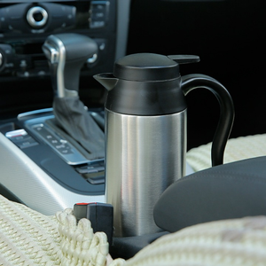 Venta caliente taza de calefacción de coche de acero inoxidable taza eléctrica calentador de agua de coche taza de calefacción tetera olla de calentamiento - Product Image 2