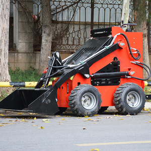 Envío Gratuito, Mini Cargadora Compacta con Motor Diésel EPA, DCS500, 18.2KW, 900Kg, 1 Año de Garantía, Bomba Hidráulica - Product Image 5