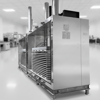 Plaatvriezer voor kip, varkensvlees, rundvlees, lamsvlees, diepvriesvoedselverwerking, hydraulische schappen, snelvriesmachine leverancier