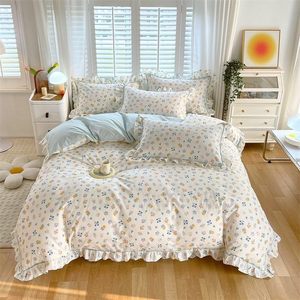 Zachte Warme Microfiber <span class=keywords><strong>Queen</strong></span> Laken Dekbedovertrek Set Beddengoed Winter Kingsize Dekbed Fluweel Pluizig Beddengoed Set Luxe - Product Image 6