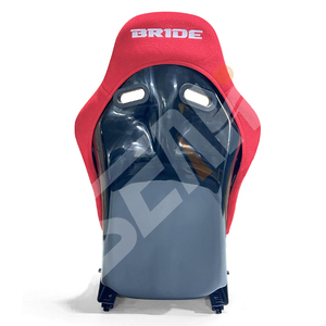 WZSEAHI fornitura di fabbrica sposa rossa universale secchio Sport auto da corsa sedili con rotaie di scorrimento - Product Image 3