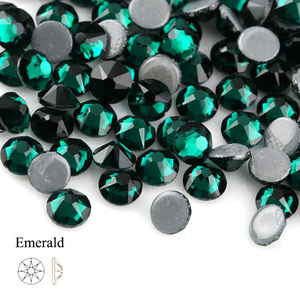 Muestra gratis SS10 Crystal <span class=keywords><strong>AB</strong></span> Flat Back Crystals Rhinestone Hotfix Crystal para ropa de tela - Product Image 5