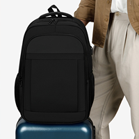 Sac à dos multifonctionnel en tissu Oxford pour hommes d'affaires, résistant à l'usure, avec coussin d'air, grand format, idéal pour le commerce international