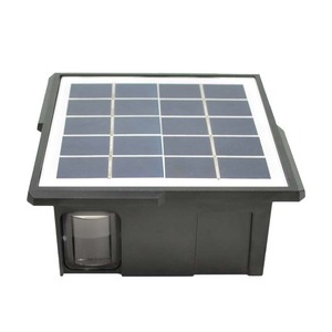 4 mặt của Đèn tường ngoài trời hiện đại chạy bằng năng lượng mặt trời với đèn LED Tường năng lượng mặt trời có thể điều chỉnh độ sáng - Product Image 4