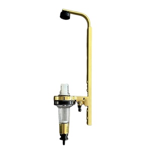 Nuevo Dispensador de Perfume Metálico Dorado de Pared con Cabezal de Bomba para Llenado, Set de Máquina Expendedora de Perfume Dorada para Colgar en la Pared - Product Image 2