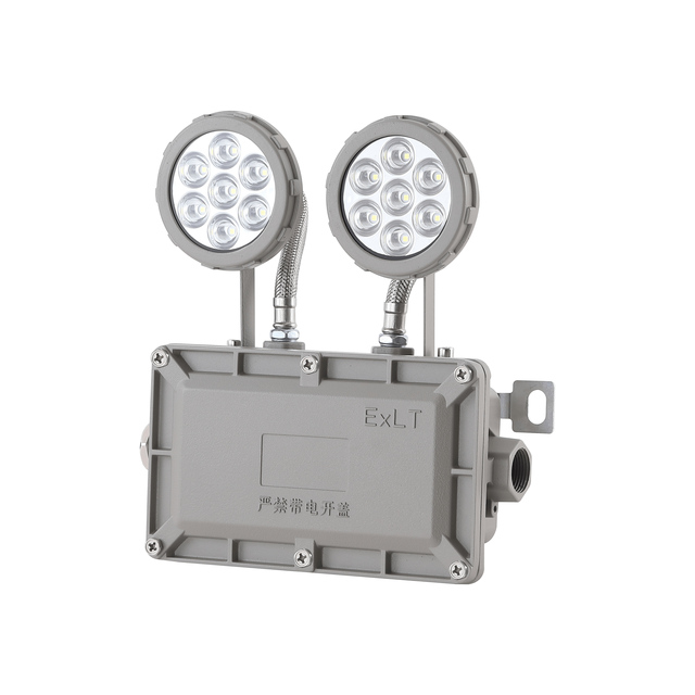 Explosion Proof LED Emergency Light 4W/5W IP55 Rated 3000K-6500K Color Temp Aluminum Wall-Mounted 2-Year Warranty CRI 80 50000