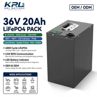 Paket Baterai LiFePO4 20Ah 48V RoHS TUV dengan BMS CAN -20C Discharge untuk Robot Pemotong Rumput, Kabel Perimeter, Robot Kebun OEM