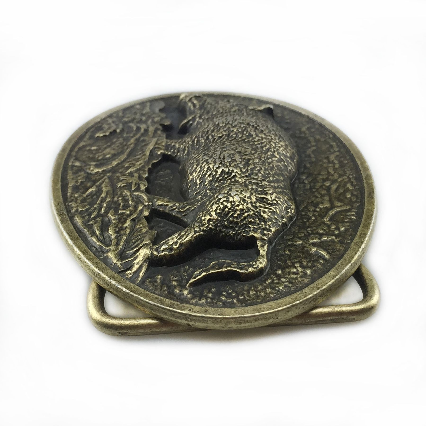 Vintage Porcupine Belt Buckle Vintage Western Porcupine Belt Buckle for Men - High Quality main image 2