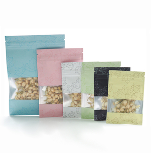 Nhiều Màu 3 Side Seal Nhôm Phẳng Foil Bao Bì Thực Phẩm Túi Với Đóng Lại Zip Lock Trong Kho - Product Image 3