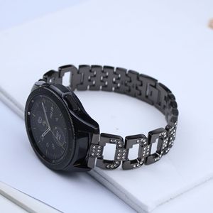 Correa de reloj inteligente de diamante de acero inoxidable delgada de alta calidad, Correa personalizada más nueva para Samsung para <span class=keywords><strong>Galaxy</strong></span> <span class=keywords><strong>Watch6</strong></span> <span class=keywords><strong>Pro</strong></span> - Product Image 4