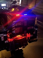Feu arrière LED pour vélo, alimentation solaire, en alliage d'aluminium, anti-collision, pour la conduite nocturne