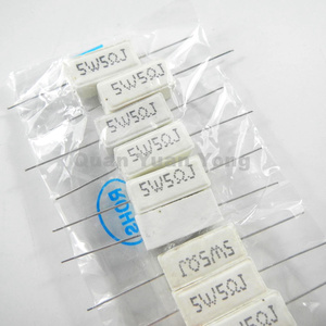 5W <span class=keywords><strong>5</strong></span> <span class=keywords><strong>Ohm</strong></span> <span class=keywords><strong>5</strong></span>% gốm xi măng wirewound điện trở - Product Image 3