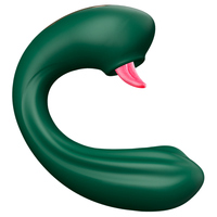 G-Punkt-Stimulator für Frauen mit Fernbedienung für Paare - Wasserdicht USB-Aufladbar 8 Frequenzen Dunkelgrün & Lila