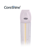 Luminaire linéaire modulaire avec lentilles ou caches en polycarbonate
