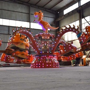 Manège Dinosaure Coloré avec Éclairage LED pour Fêtes Foraines et Parcs <span class=keywords><strong>d</strong></span>'Attractions - Product Image 6