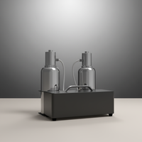 Machine d'aromathérapie électrique en métal de la capacité 1000ml * 2 pour la couverture centrale de climatisation de casino