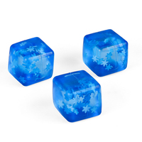 Jouet sensoriel anti-stress en caoutchouc souple en forme de flocon de neige Maltose Ice Squishies pour garçons et filles de 5 à 7 ans, idéal pour les cadeaux de fête