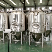 Fermenteur conique en acier inoxydable 1000L 2000L, prix compétitif, cuve de fermentation de bière pour brassage artisanal
