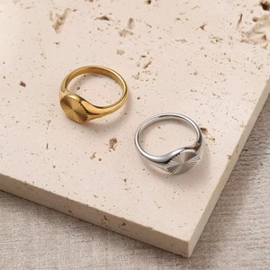 Luxury Classic 18K Gold-Plated Stainless Steel Jewelry <strong>Sunshine</strong> Burst Round Sunflower Wave Finger Rings for Women Parties <strong>Gifts</strong> - Product Image 6