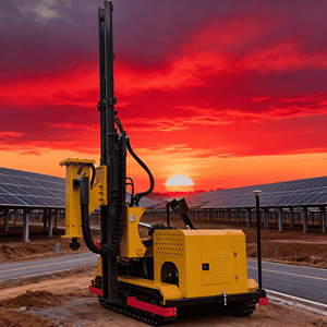 TeZhong TZ650 Compact <strong>Hydraulic</strong> Solar Piling Machine-High Efficiency <strong>Pile</strong> <strong>Driver</strong> &amp; Ground Screw Machine with 15-20m/min Speed - Product Image 3