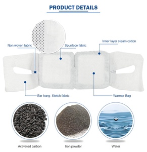 Masque oculaire chauffant jetable personnalisé avec logo pour le <span class=keywords><strong>syndrome</strong></span> de l'œil <span class=keywords><strong>sec</strong></span> et le soulagement de la fatigue, compresse chaude à vapeur - Product Image 5
