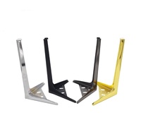 Factory Direct Stark tragende goldene und schwarze Y-förmige Stativ füße für Möbel Schlafs ofa-Metall-und Eisen-Vakuum-Galvanik