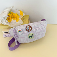 Sac de messager décontracté pour femmes sac de sport de style forêt fraîche adapté au transport de voyage cyclisme et voyage