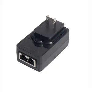 DC12V 1A 10/100/1000Mbps PoE Injector Power Over Ethernet מתאם