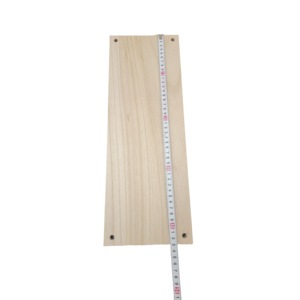 Tablas de Madera Maciza de Paulownia 430x152x15mm Rectangulares Diseño Rústico Para Pisos y Muebles - Product Image 5