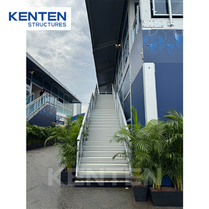 KENTEN Singapore Project Stand d'exposition à deux étages, Tente événementielle de course, Stand d'exposition extérieur à double étage pour le Grand <span class=keywords><strong>Prix</strong></span> de F1 - Product Image 4