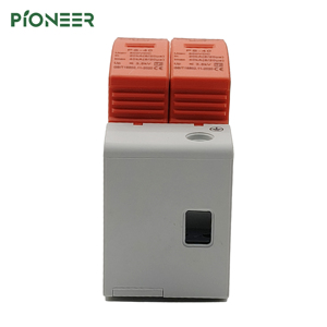 Dispositivo di <span class=keywords><strong>Protezione</strong></span> da Sovratensioni <span class=keywords><strong>Solare</strong></span> DC Certificato CE 40kA Tipo T2 con Tensione Nominale 1000V per <span class=keywords><strong>Protezione</strong></span> da Fulmini nei Sistemi Solari - Product Image 4