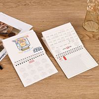 Vente directe d'usine calendrier Design gratuit organisateur imprimé calendrier planificateur avec Logo A3 bureau calendrier impression