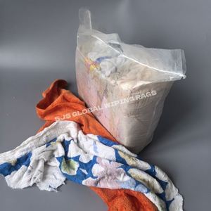 Paños de Limpieza de Algodón Puro Súper Absorbentes de Color, Resistencia Industrial para Limpieza de Equipos Pesados y Mantenimiento - Product Image 1