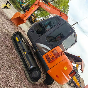 Mini excavatrice de ZX70-5A Hitachi pour des applications d'intérieur Ultra compacte avec la conception étroite de largeur et les voies en caoutchouc - Product Image 3