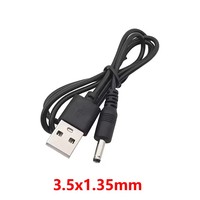USB Typ A Stecker auf 2,5*0,7 3,5*1,35 4,0*1,7 5,5*2,1 5,5*2,5mm DC-Stromkabel 5V Hohlstecker-Ladekabel Verlängerungskabel