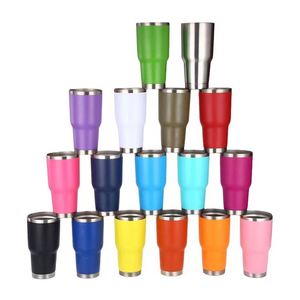 Cadeaux promotionnels 30oz. Gobelets sans pied en acier inoxydable de marque avec paille pour la bière - Product Image 3