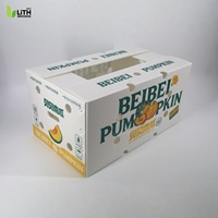 Boîte en plastique ondulé PP pour citrouilles, empilable, recyclable, de qualité alimentaire, légère, étanche, réutilisable, emballage pour produits frais