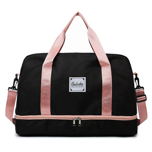 Bolsa de viaje de lona Oxford de gran capacidad con diseño de moda personalizado estilo personal personalizable - Product Image 3