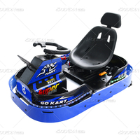 Kart électrique pour enfants, voiture de karting, véhicule à pédales pour enfants, manège pour fête foraine