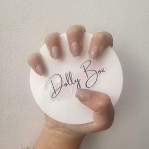 Nail Photo Prop Acrylique Personnalisé Social Media Prop <span class=keywords><strong>Nailtech</strong></span> Cadeau de Noël pour Nail Artist Nail Salon Sign - Product Image 5