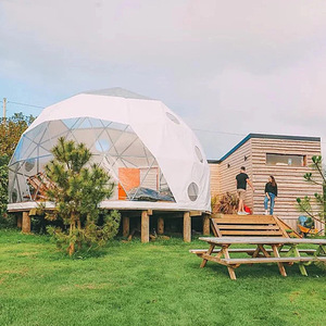 Dome <b>Tent</b> 6-8 Person Four Season Double Layer Luxury Outdoor Camping Hotel - Product Image 2