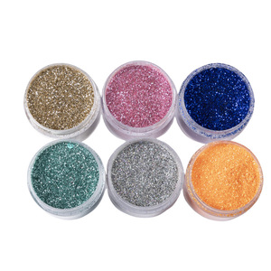 กลิตเตอร์โฮโลแกรมแบบผสม 23 สี กลิตเตอร์เม็ดใหญ่หลากสีสำหรับตกแต่งแก้วอีพ็อกซี่ - Product Image 1