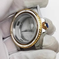 Cassa per Orologio da Uomo 40mm con Fondello Aperto, Parti per Modifica Orologi Compatibili con Movimento Meccanico 8215 / NH35 / NH36